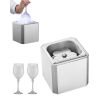 Glass Froster Chiller, CO2 Beer Glass Froster, 8-10 Seconds/Cup with LED Light, Instant Glass Chiller for Wine, Cocktail, Champagne, Mixed Drinks