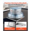Roof Exhaust Fan, Attic Vent Fan with High-Power Motor, 24.8inch Fan Base Heavy-Duty Aluminum Alloy, Speed Control Adjustable Airflow 3000/3900CFM