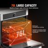 Single Wall Oven, 24" Electric Built-in Wall Oven with 16 Cooking Functions, 2.68 Cu.Ft Electric Wall Ovens with Timer
