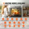 Single Wall Oven, 24" Electric Built-in Wall Oven with 16 Cooking Functions, 2.68 Cu.Ft Electric Wall Ovens with Timer
