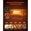 Commercial Electric Drawer Warmer, Single-Drawer Stainless Steel Food Warmer, Freestanding Standard Warming Drawer Cabinet