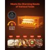 Commercial Electric Drawer Warmer, Single-Drawer Stainless Steel Food Warmer, Built-in Installation Warming Drawer Cabinet