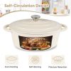 Household Cast Iron Pot with Lid for Stews/Cooking